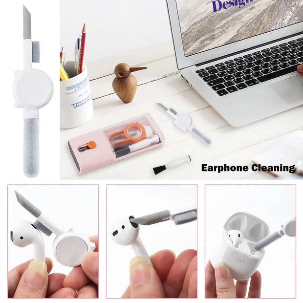 Cleaning Gadget 10-in-1 Multifunctional Computer Cleaning Brush Kit